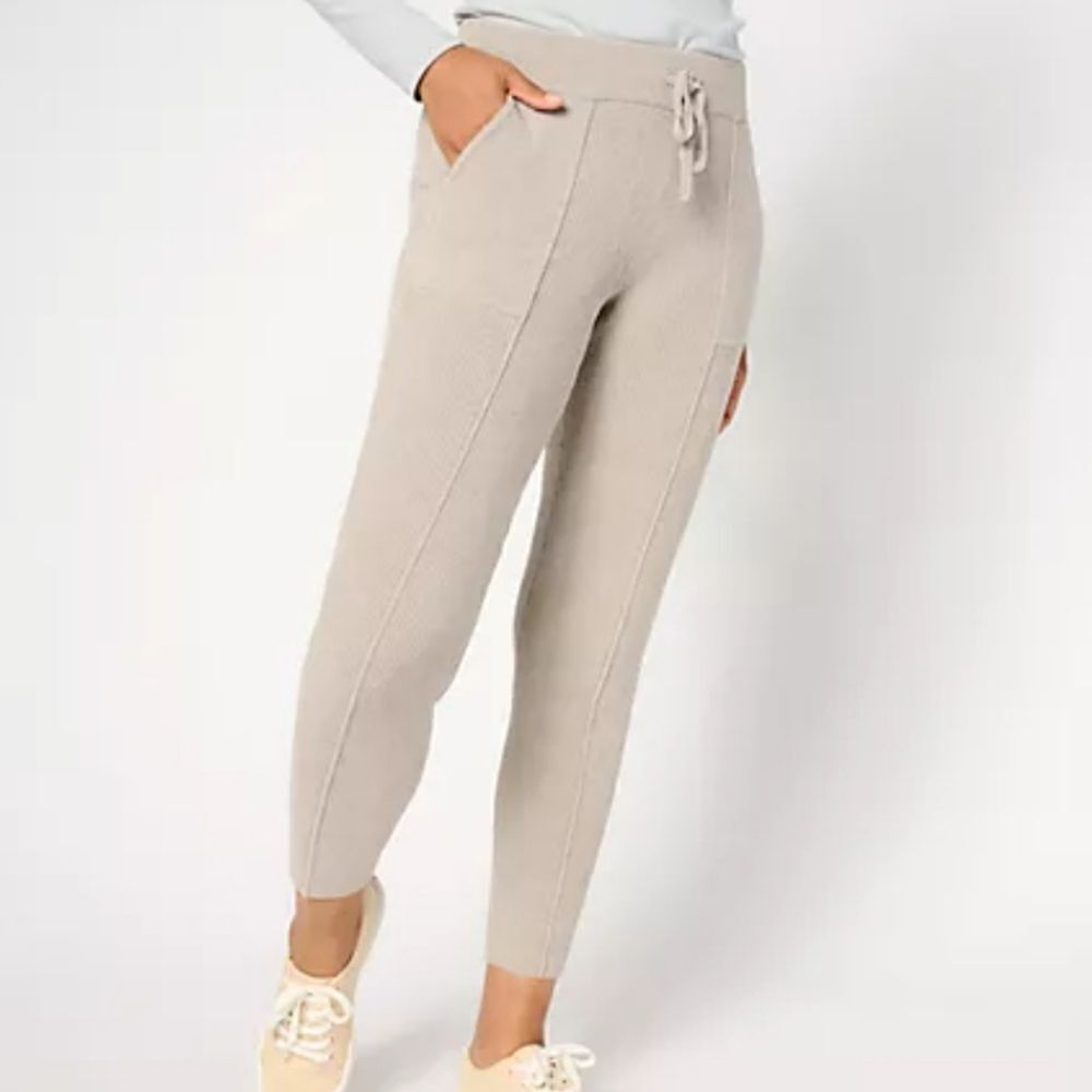 Barefoot Dreams Petite CozyChic Ultra Lite Pintuck Tapered 2x P Petite